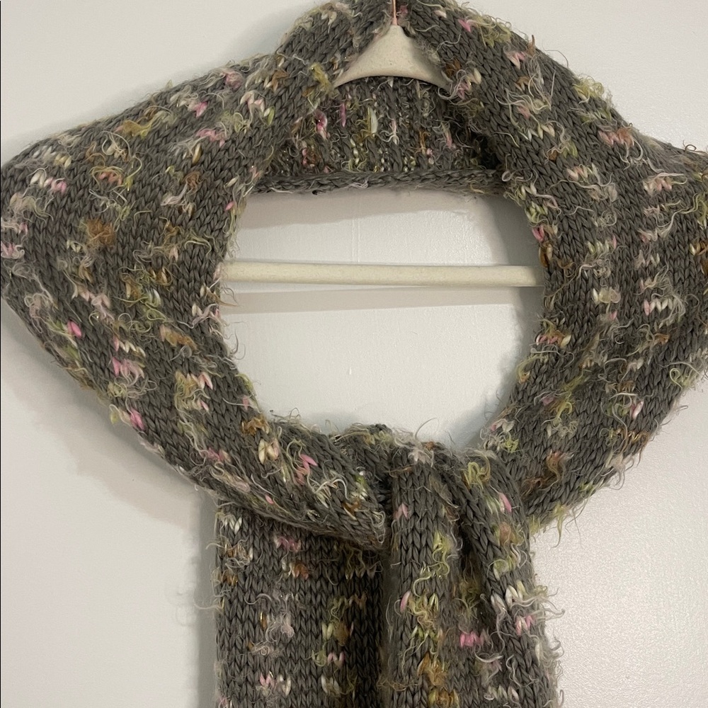 Multicolor Knit Scarf GUC